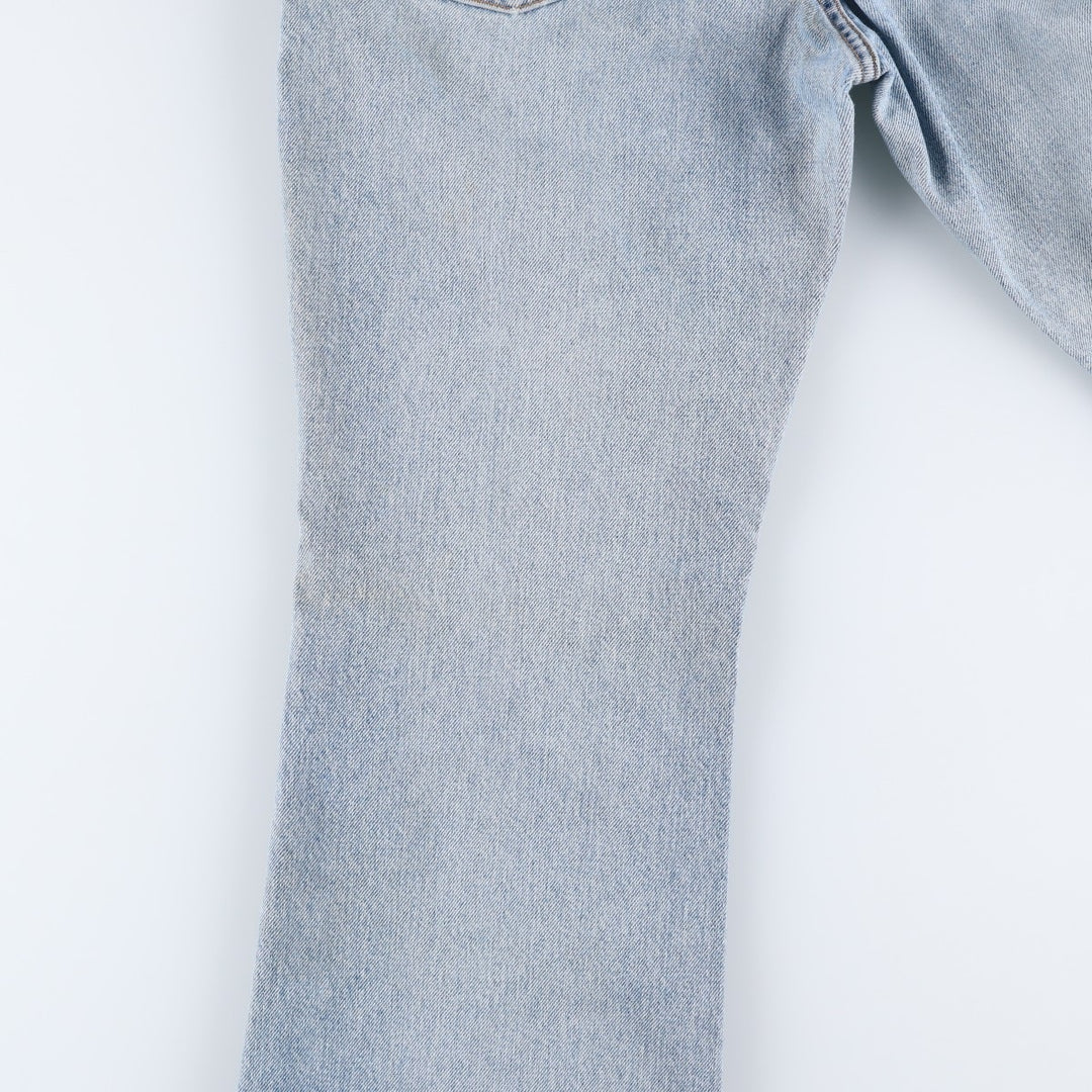 Vintage 90'S Levi's Silver Tab Hipster Flare Flare Denim Pants, Made in USA, Women's Size L (W32) cotton Blue type light blue Vintage Second Hand