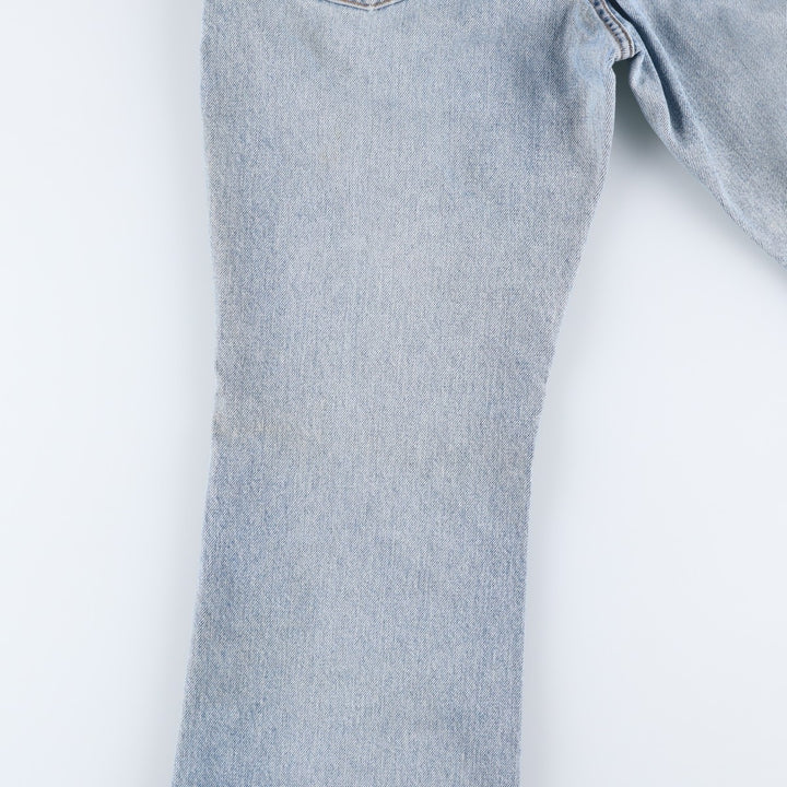 Vintage 90'S Levi's Silver Tab Hipster Flare Flare Denim Pants, Made in USA, Women's Size L (W32) cotton Blue type light blue Vintage Second Hand