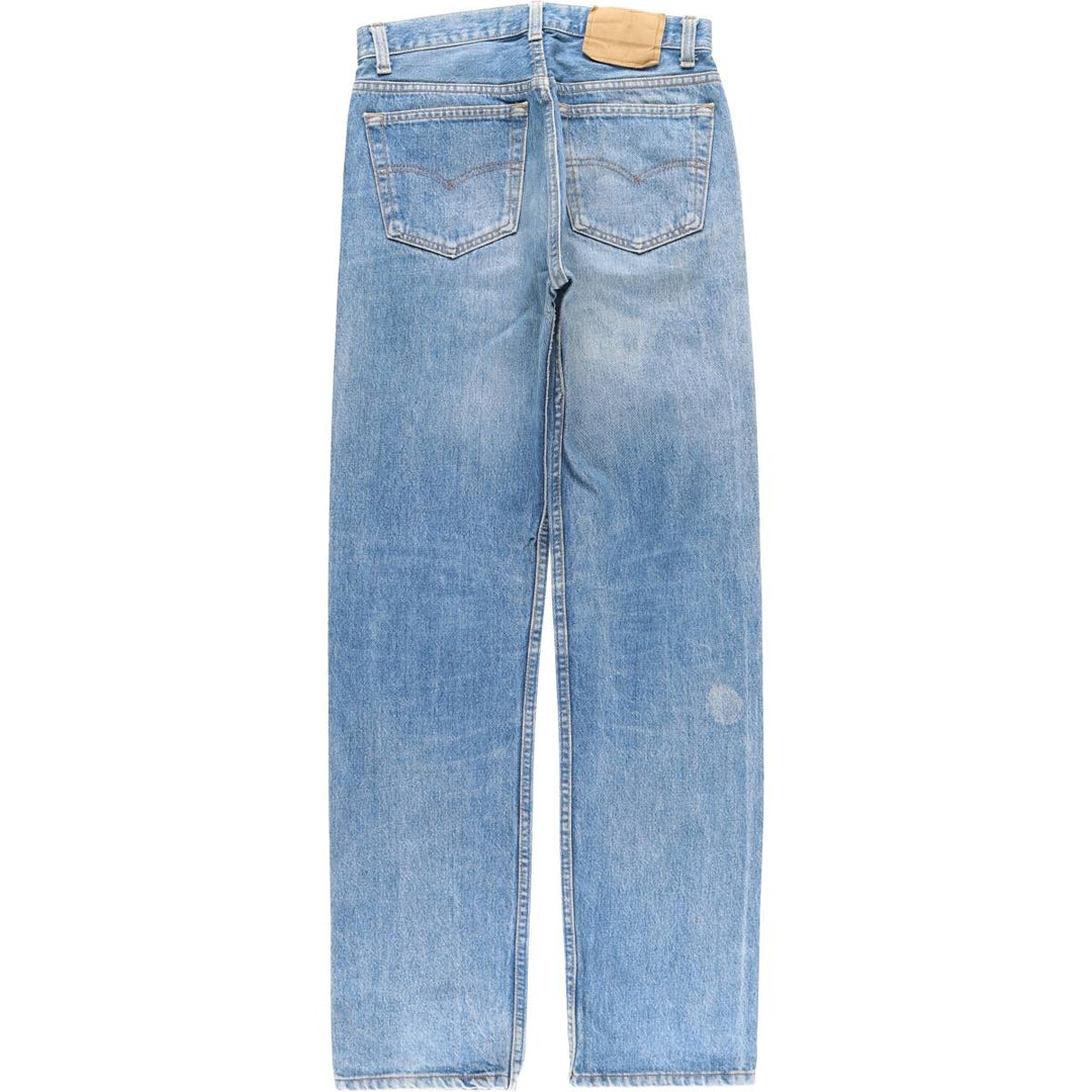 Vintage 1990'S Levi's 501-0000 Straight Denim Pants, Made in USA, Women's Size L (W30) cotton blue type Vintage Second Hand