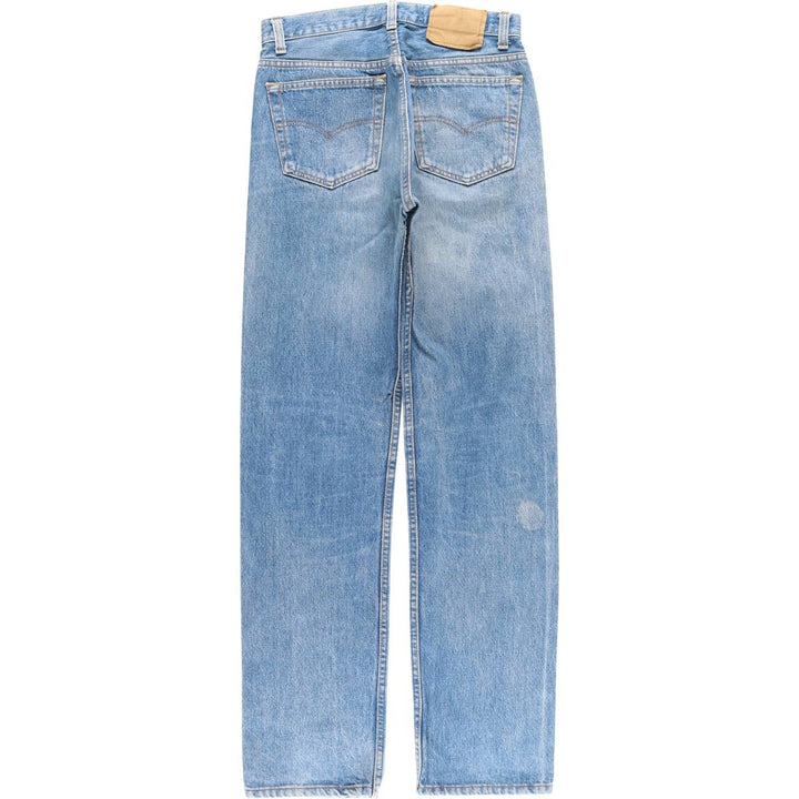 Vintage 1990'S Levi's 501-0000 Straight Denim Pants, Made in USA, Women's Size L (W30) cotton blue type Vintage Second Hand