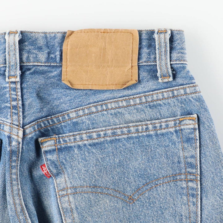 Vintage 1990'S Levi's 501-0000 Straight Denim Pants, Made in USA, Women's Size L (W30) cotton blue type Vintage Second Hand