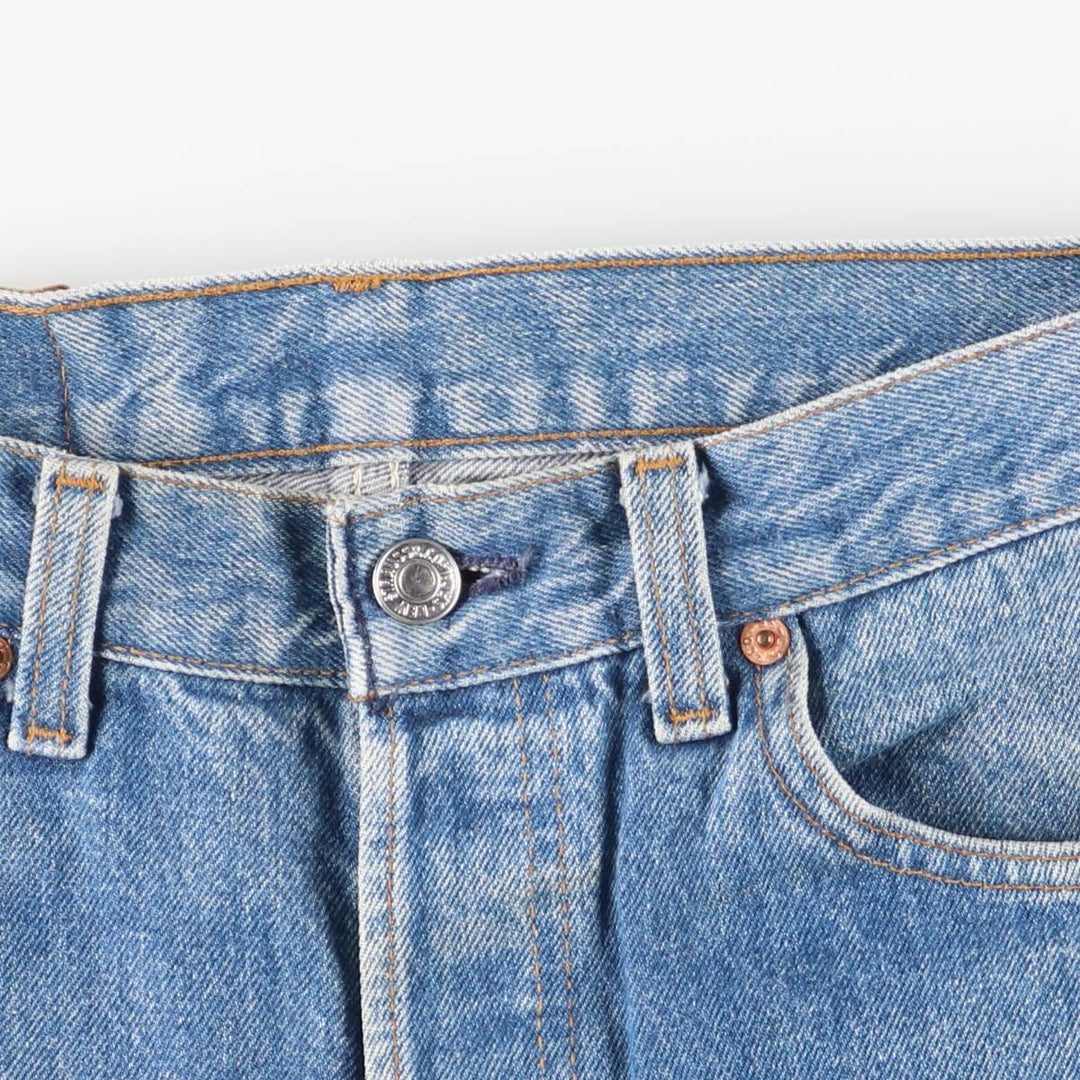 Vintage 1990'S Levi's 501-0000 Straight Denim Pants, Made in USA, Women's Size L (W30) cotton blue type Vintage Second Hand