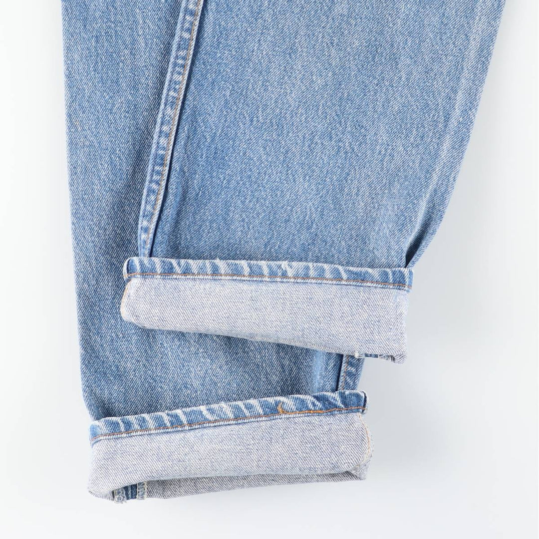 Vintage 1990'S Levi's 501-0000 Straight Denim Pants, Made in USA, Women's Size L (W30) cotton blue type Vintage Second Hand