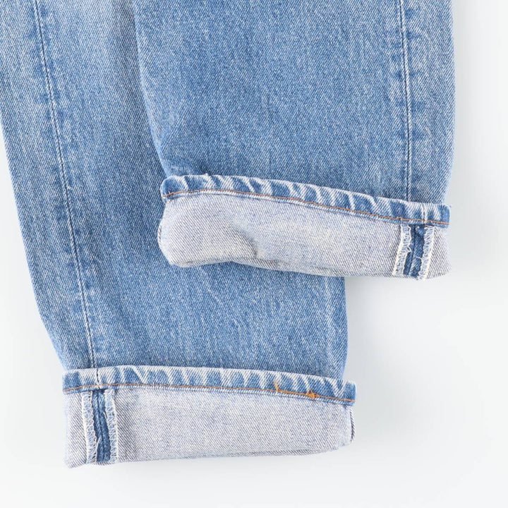 Vintage 1990'S Levi's 501-0000 Straight Denim Pants, Made in USA, Women's Size L (W30) cotton blue type Vintage Second Hand