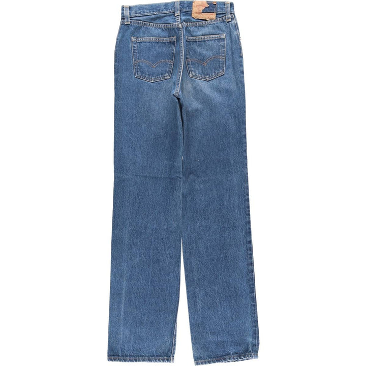 Vintage Levi's 26501-0117 Straight Denim Pants, Made in USA, Women's Size L (W27) cotton blue type Vintage Second Hand