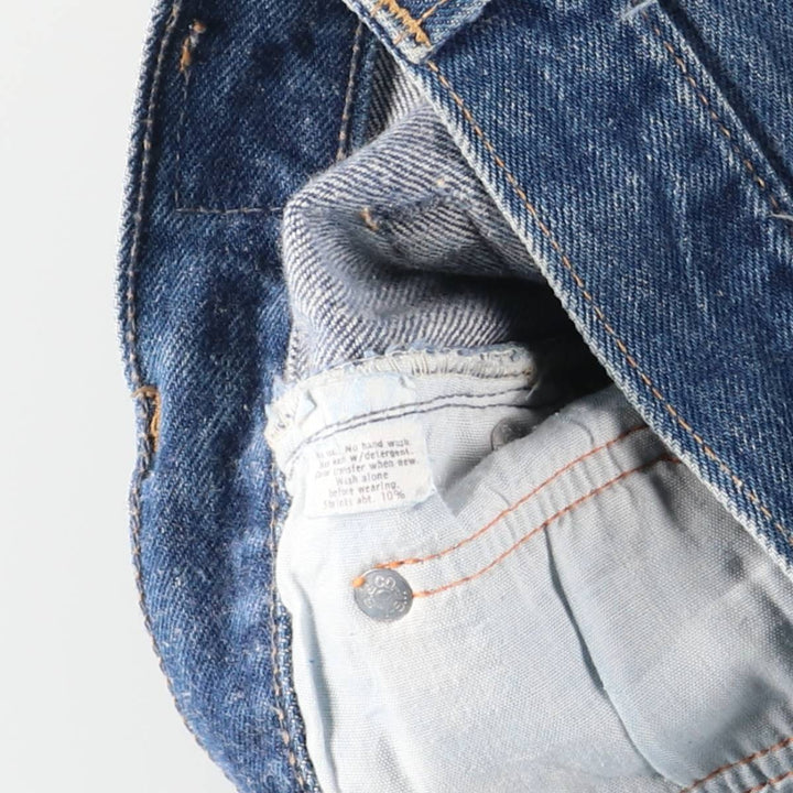 Vintage Levi's 26501-0117 Straight Denim Pants, Made in USA, Women's Size L (W27) cotton blue type Vintage Second Hand