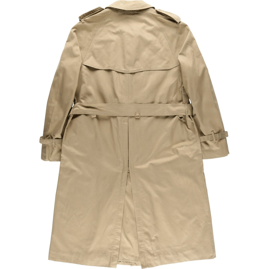 Burberry's trench coat, men's size L cotton Beige type Vintage Second Hand