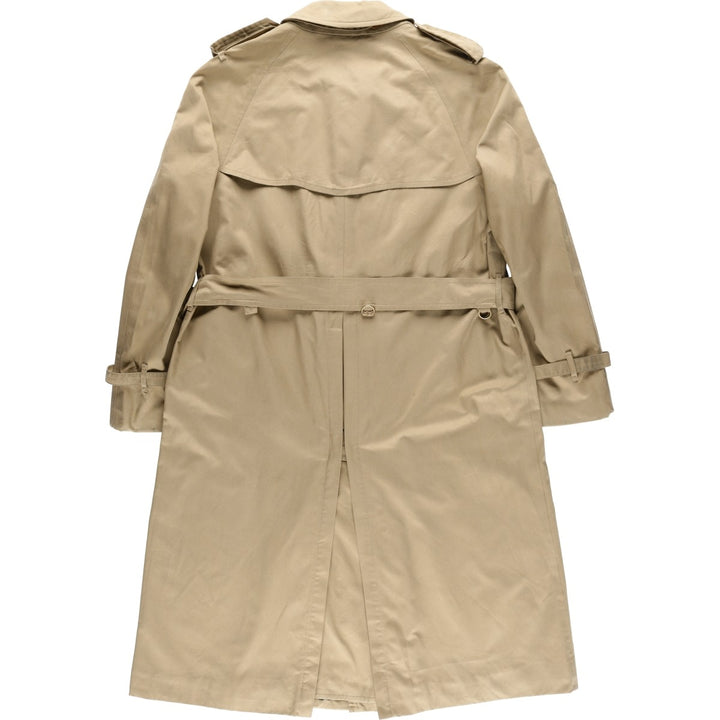 Burberry's trench coat, men's size L cotton Beige type Vintage Second Hand