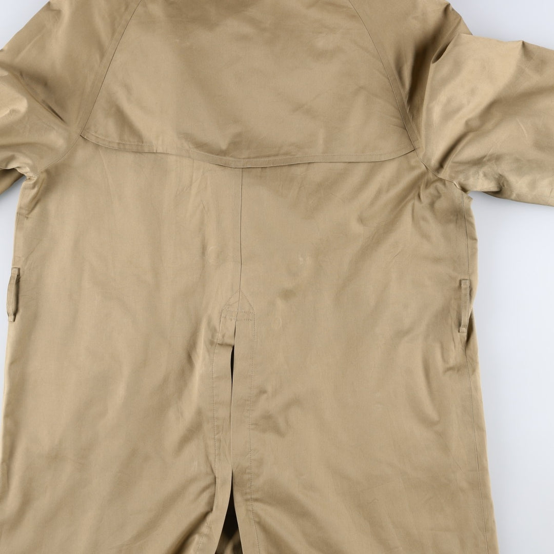 Burberry's trench coat, men's size L cotton Beige type Vintage Second Hand