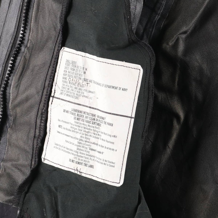 Genuine US military surplus camouflage pattern NWU digital camo military Gore-Tex parka, made in USA, small-short (equivalent to men's S). Nylon navy blue type Vintage Second Hand