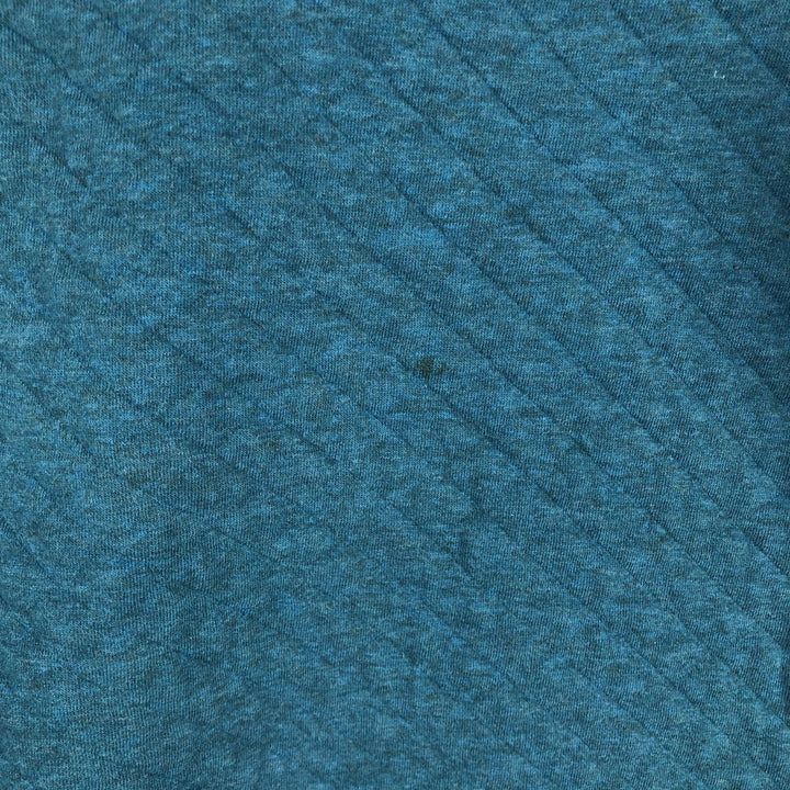 Patagonia Organic Cotton Diamond Quilted Snap-T Sweatshirt 25281FA17 (Women's Size M) cotton turquoise blue Vintage Second Hand