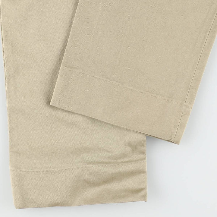 1970'S US Military Issue Pants, Made in USA, Women's Size L (W28 equivalent), Vintage cotton Khaki type beige Vintage Second Hand