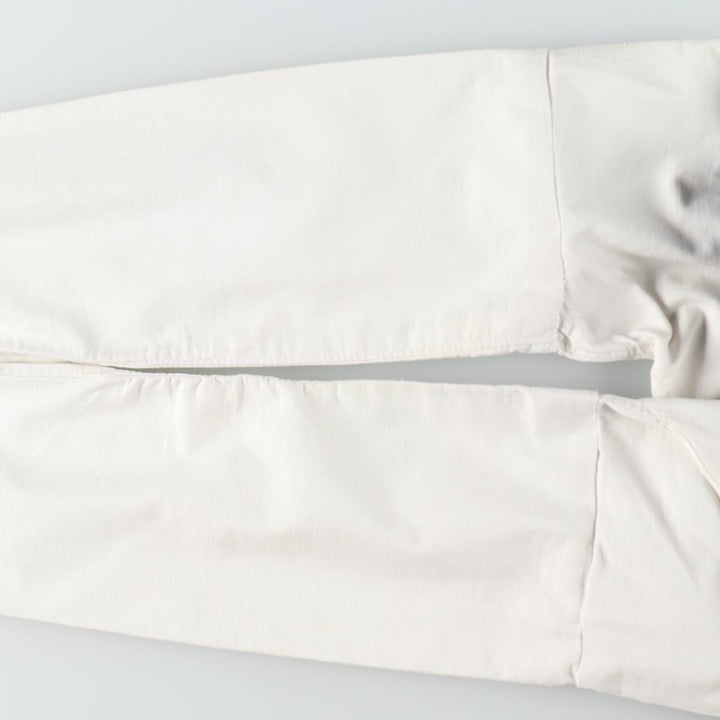 Italian Army Long-Sleeved Sailor Shirt, Women's Size M (approx.) unclear white type Vintage Second Hand