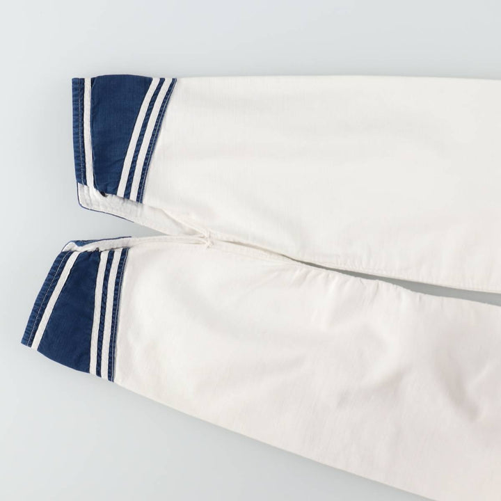 Italian Army Long-Sleeved Sailor Shirt, Women's Size M (approx.) unclear white type Vintage Second Hand