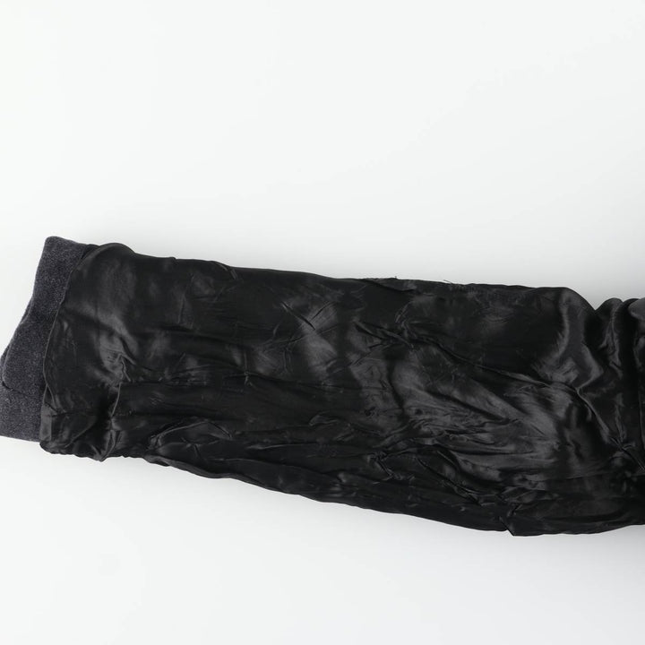 Burberry's double-breasted wool tailored jacket, women's size M (approx.) wool Charcoal Vintage Second Hand