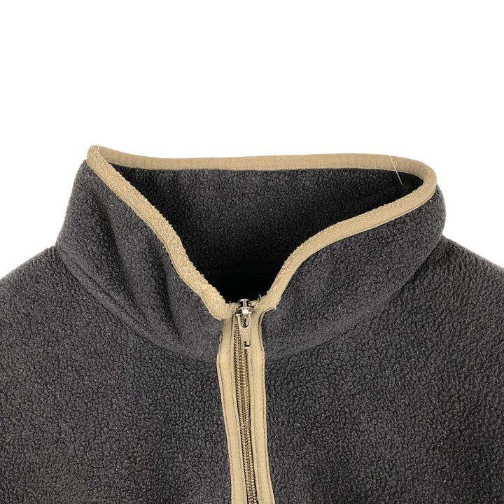 2000'S Patagonia SYNCHILLA fleece pullover (25735FA01), men's size XXL equivalent. polyester navy blue type Vintage Second Hand