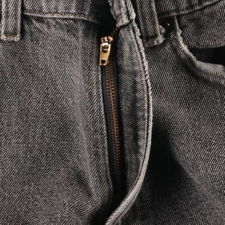 90s-00'S Levi's 550-4858 Black Denim Tapered Denim Pants, Made in the USA, Men's, Size W31, Vintage cotton black type Vintage Second Hand