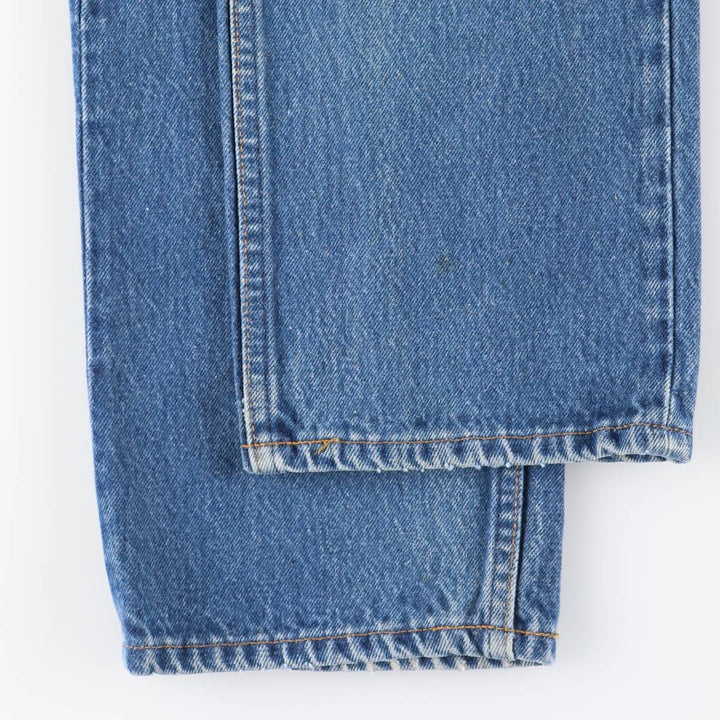 1990'S Levi's 501 Straight Denim Pants, Made in USA, Women's Size L (W30 equivalent), Vintage cotton blue type Vintage Second Hand