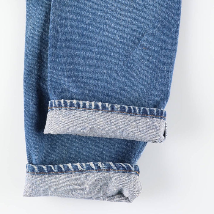 1990'S Levi's 501 Straight Denim Pants, Made in USA, Women's Size L (W30 equivalent), Vintage cotton blue type Vintage Second Hand