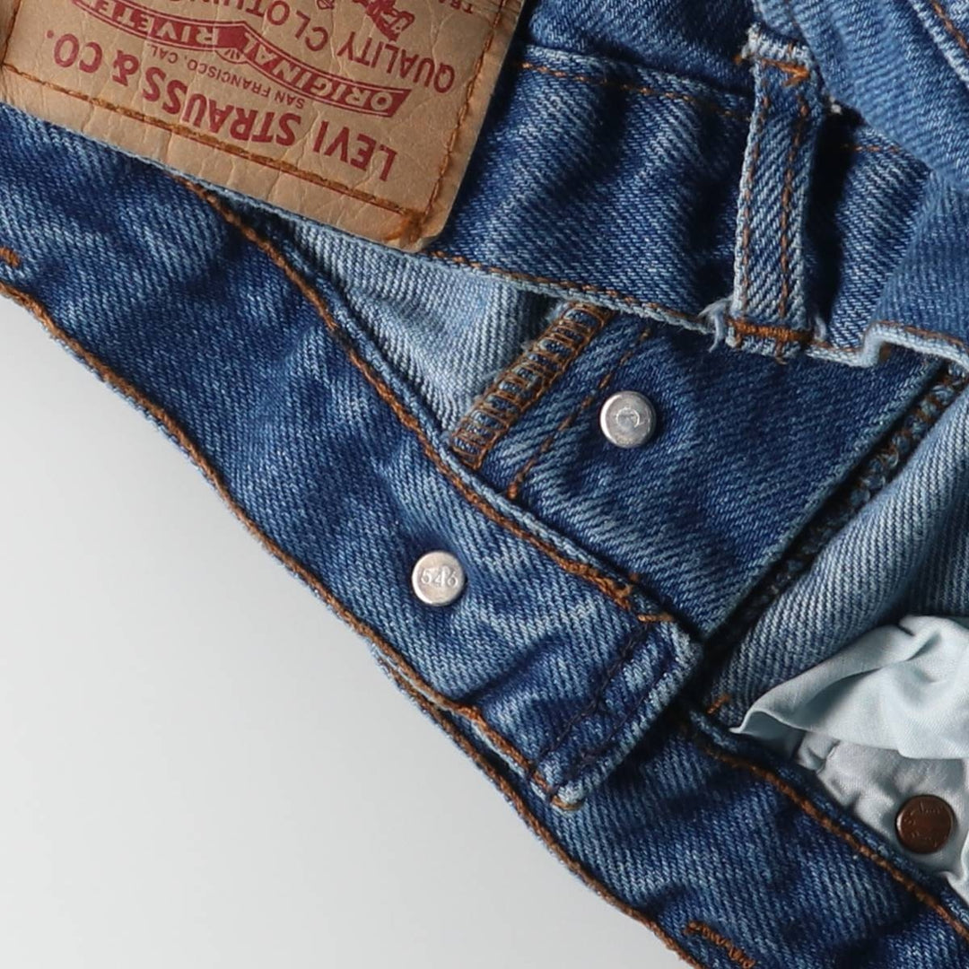 90'S Levi's 5010000 Straight Denim Pants, Made in USA, Men's, Size W34, Vintage cotton blue type Vintage Second Hand