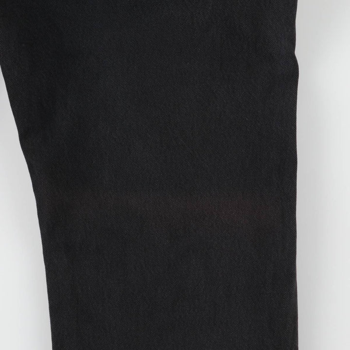 2000'S Levi's 501 Euro Model Black Denim Straight Denim Pants, Men's Size W35 cotton black type Vintage Second Hand