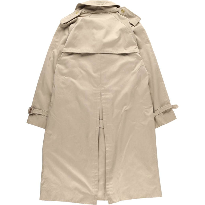 Vintage Burberry 100% Cotton Trench Coat, Made in England, Men's Size L cotton Beige type Vintage Second Hand