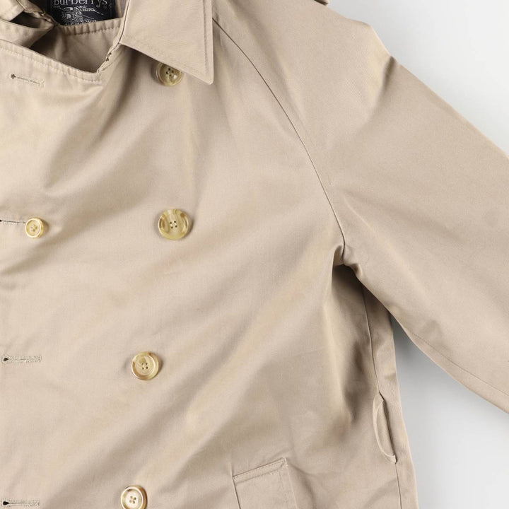 Vintage Burberry 100% Cotton Trench Coat, Made in England, Men's Size L cotton Beige type Vintage Second Hand