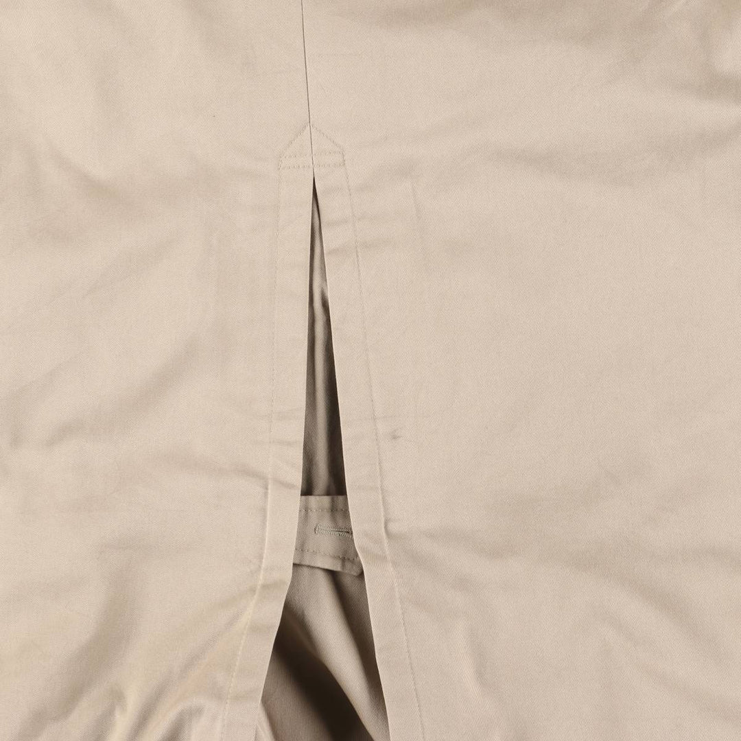 Vintage Burberry 100% Cotton Trench Coat, Made in England, Men's Size L cotton Beige type Vintage Second Hand