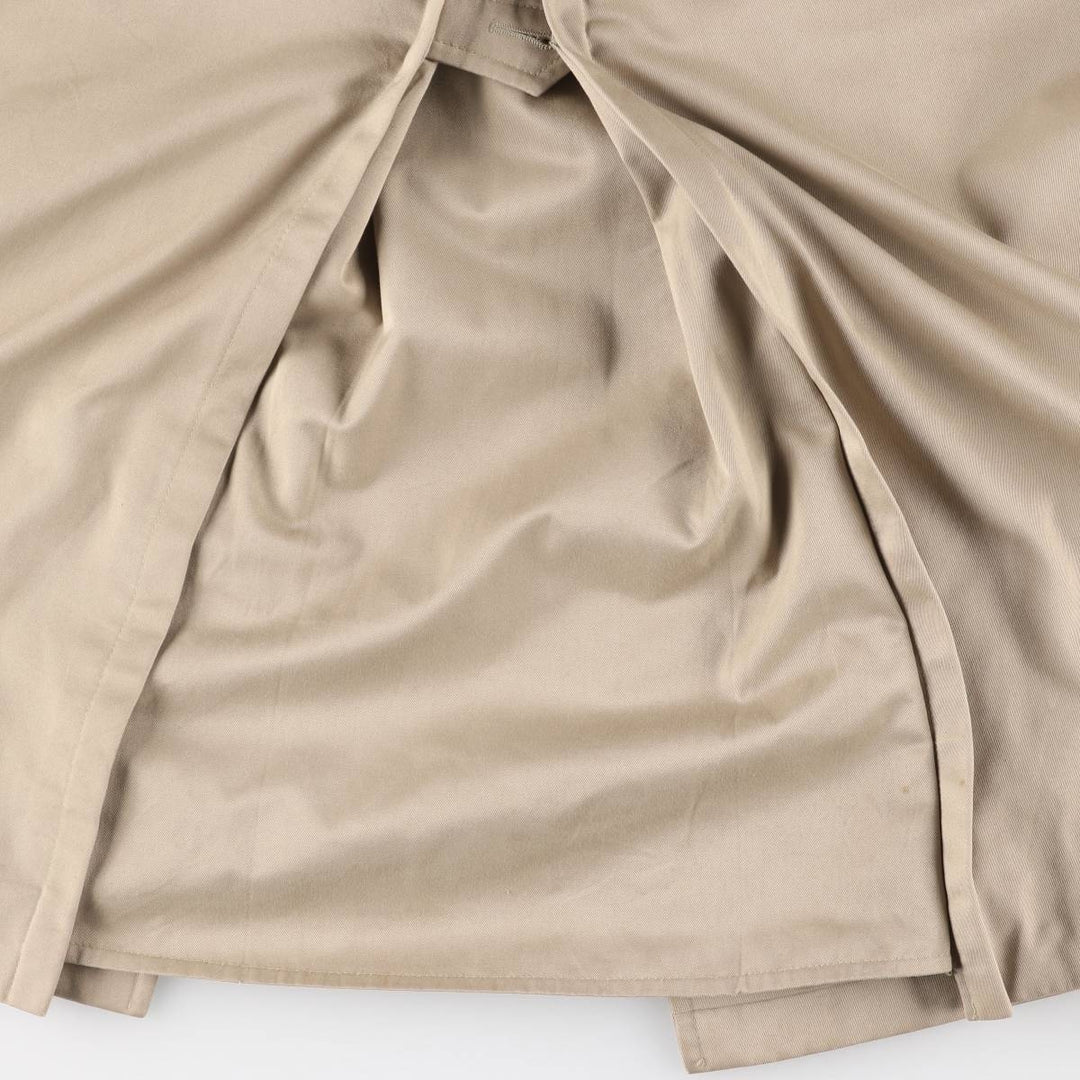 Vintage Burberry 100% Cotton Trench Coat, Made in England, Men's Size L cotton Beige type Vintage Second Hand