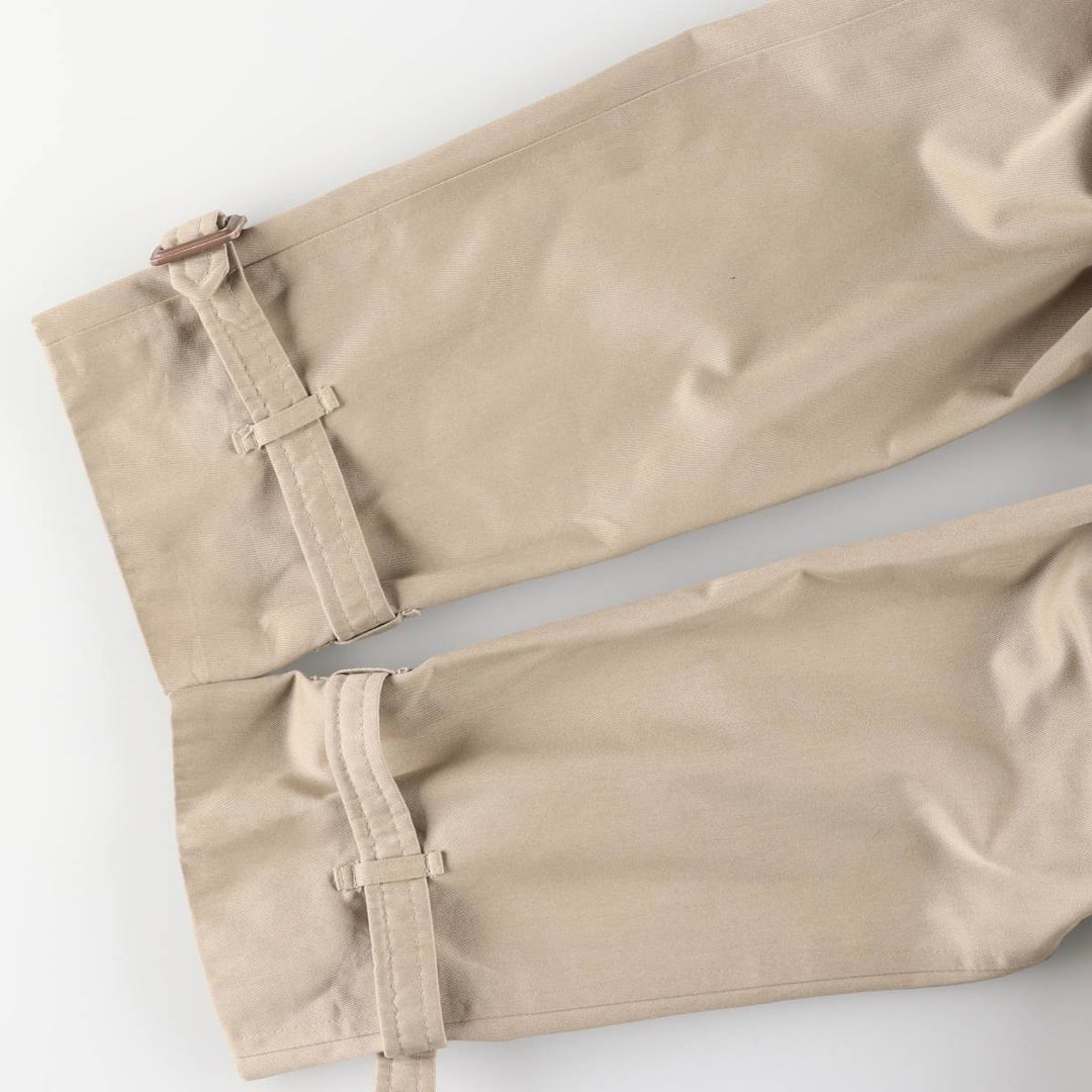 Vintage Burberry 100% Cotton Trench Coat, Made in England, Men's Size L cotton Beige type Vintage Second Hand