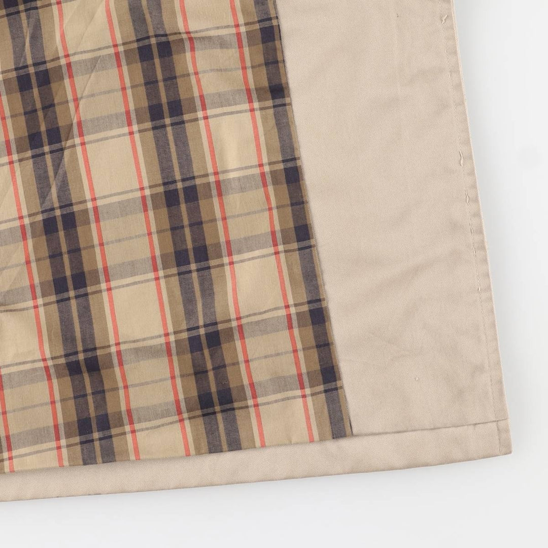 Vintage Burberry 100% Cotton Trench Coat, Made in England, Men's Size L cotton Beige type Vintage Second Hand