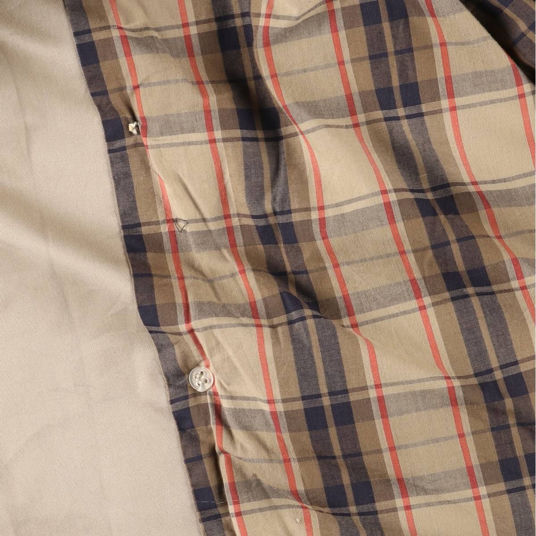 Vintage Burberry 100% Cotton Trench Coat, Made in England, Men's Size L cotton Beige type Vintage Second Hand