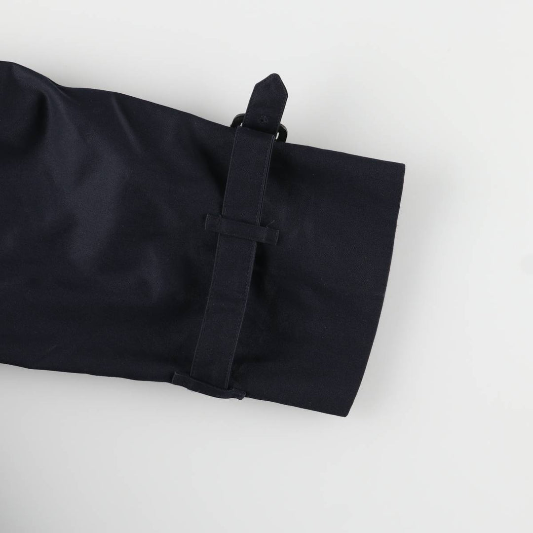 Burberry's trench coat, men's size L cotton navy blue type Vintage Second Hand