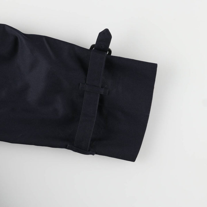 Burberry's trench coat, men's size L cotton navy blue type Vintage Second Hand