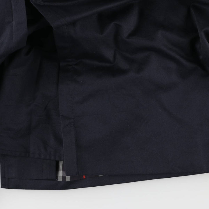 Burberry's trench coat, men's size L cotton navy blue type Vintage Second Hand