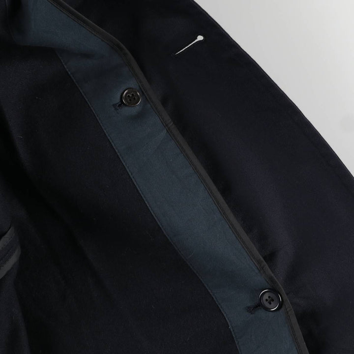 Burberry's trench coat, men's size L cotton navy blue type Vintage Second Hand