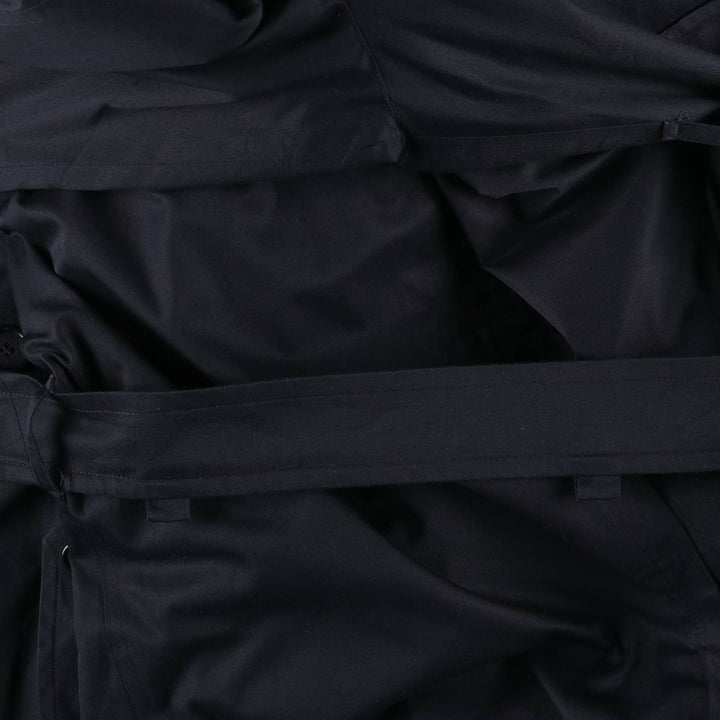 Burberry's trench coat, men's size L cotton navy blue type Vintage Second Hand