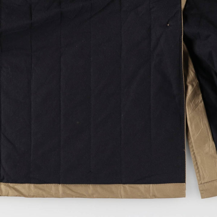 90'S Christian Dior padded Balmacaan coat, men's size XL cotton Beige type Vintage Second Hand