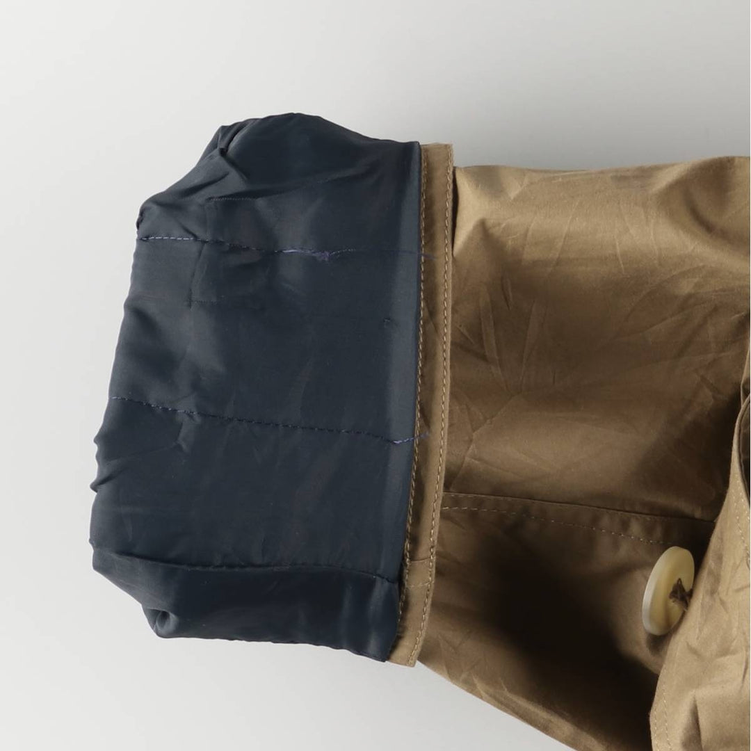 90'S Christian Dior padded Balmacaan coat, men's size XL cotton Beige type Vintage Second Hand