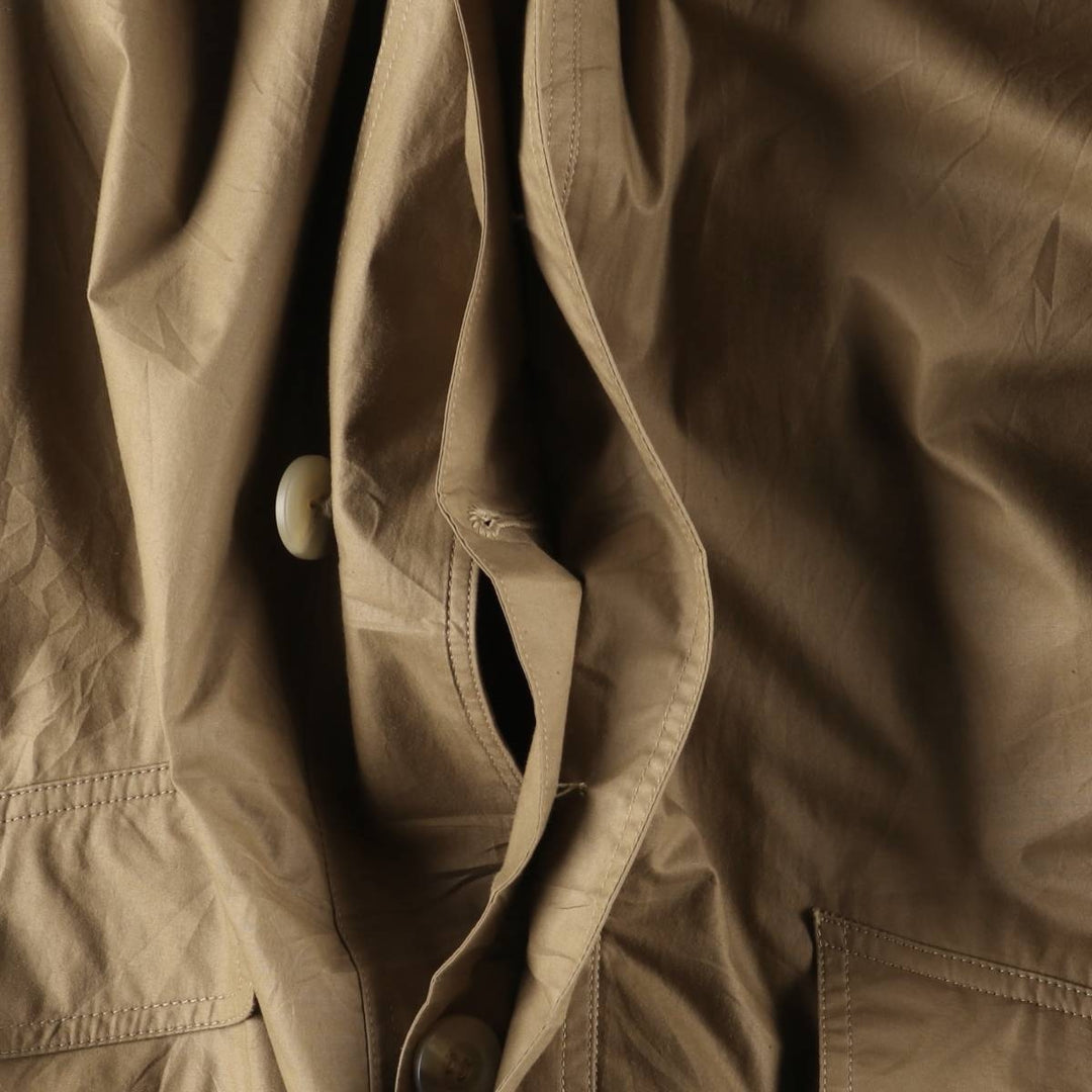 90'S Christian Dior padded Balmacaan coat, men's size XL cotton Beige type Vintage Second Hand