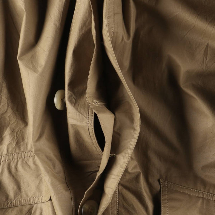 90'S Christian Dior padded Balmacaan coat, men's size XL cotton Beige type Vintage Second Hand