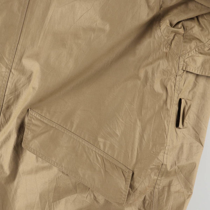 90'S Christian Dior padded Balmacaan coat, men's size XL cotton Beige type Vintage Second Hand