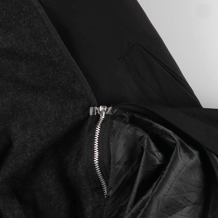 Ralph Lauren Balmacaan Coat, Men's XL cotton black type Vintage Second Hand