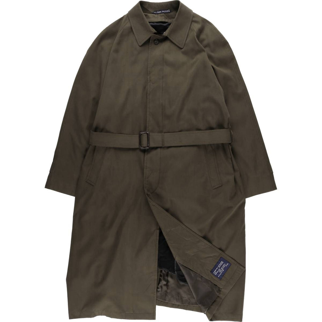 Ralph Lauren CHAPS Balmacaan Coat, Men's Size XL polyester brown type Vintage Second Hand