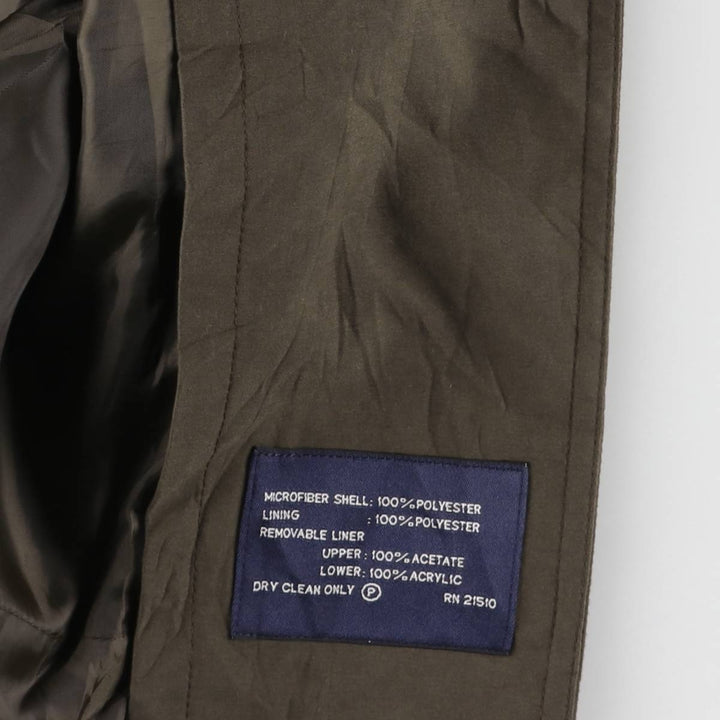 Ralph Lauren CHAPS Balmacaan Coat, Men's Size XL polyester brown type Vintage Second Hand