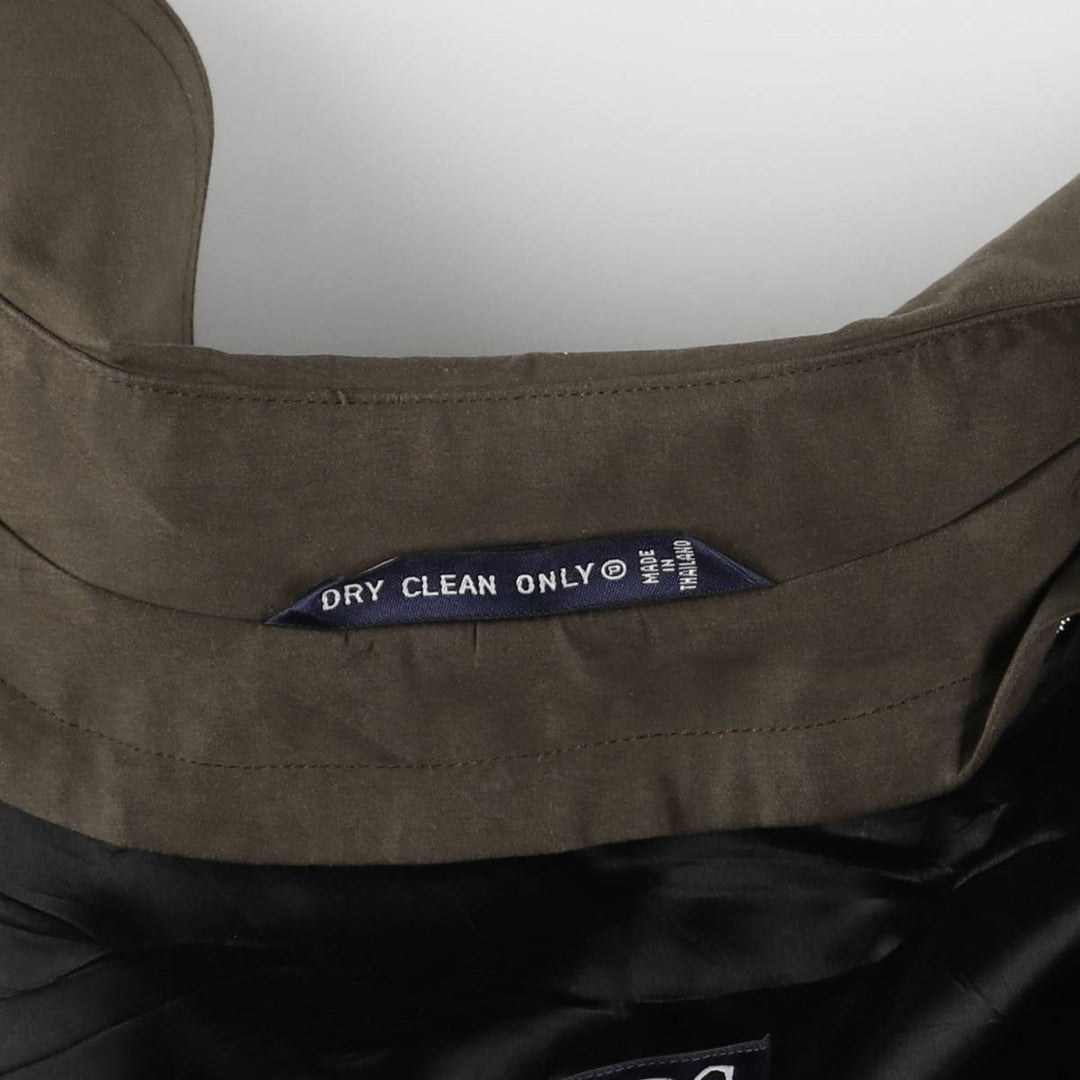 Ralph Lauren CHAPS Balmacaan Coat, Men's Size XL polyester brown type Vintage Second Hand