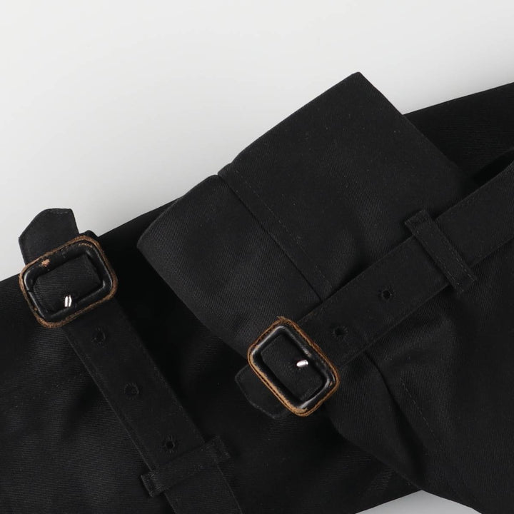 Aquascutum AQUA5 Trench Coat, Made in England, Men's Size M polyester black type Vintage Second Hand