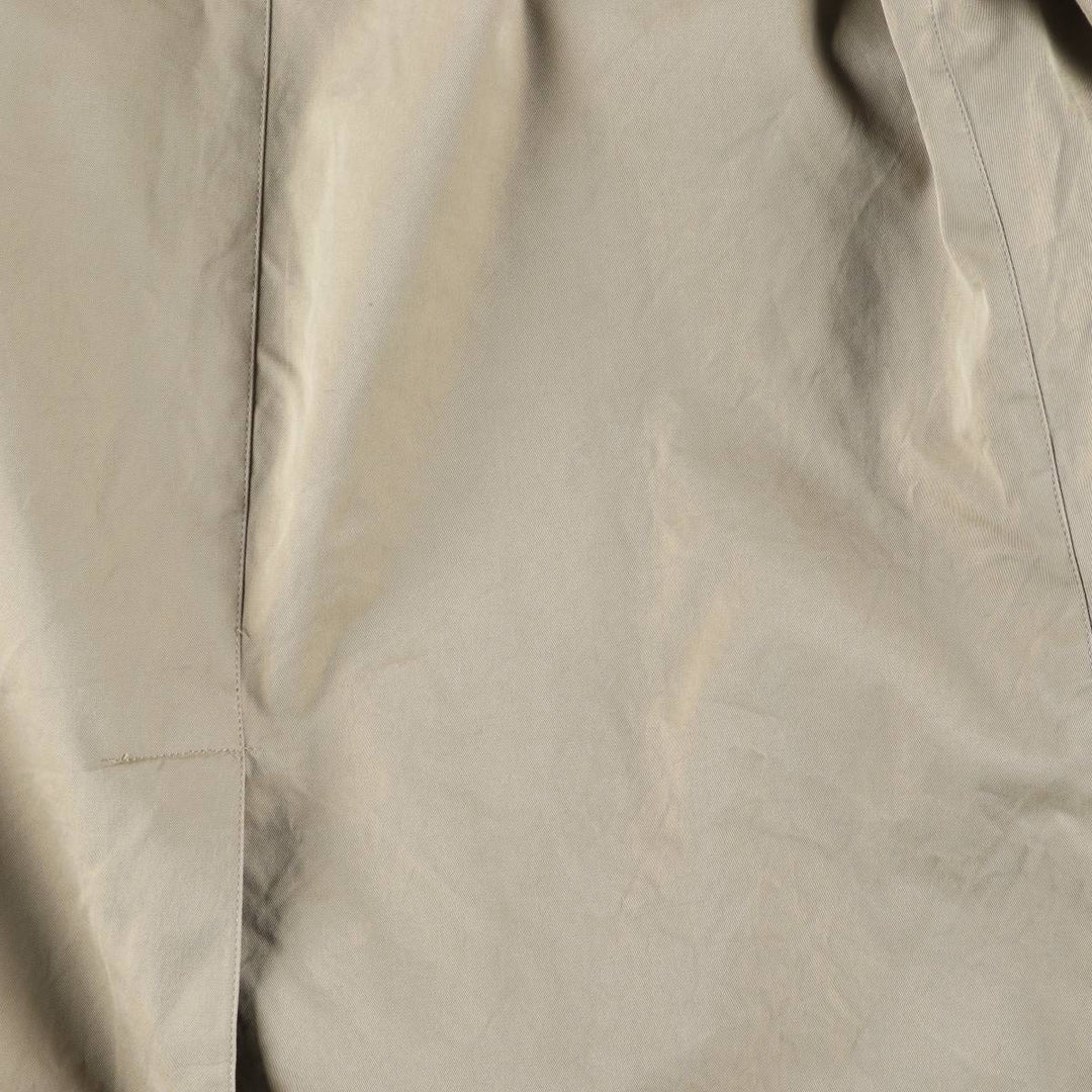 Brooks Brothers Balmacaan Coat, Made in England, Men's Size XL cotton Beige type Vintage Second Hand