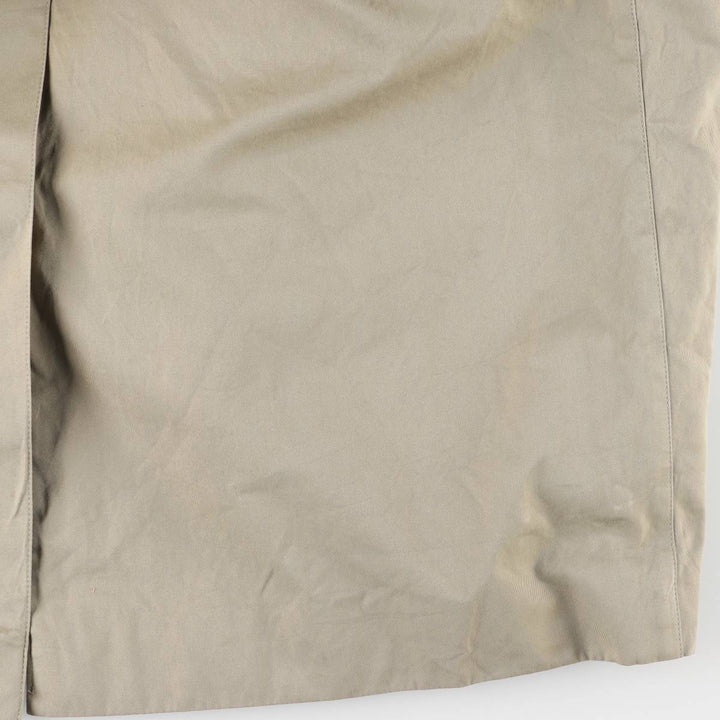 Brooks Brothers Balmacaan Coat, Made in England, Men's Size XL cotton Beige type Vintage Second Hand