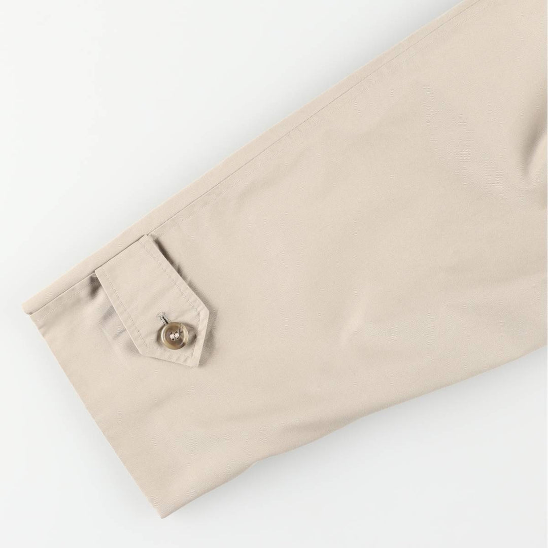 90'S Burberry Balmacaan Coat, Made in England, Men's Size L, Vintage unclear Beige type Vintage Second Hand